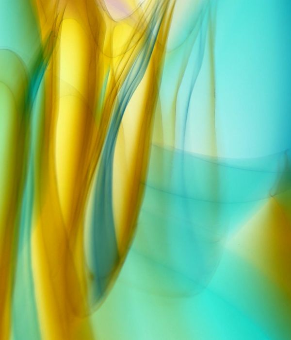 Abstract composition representing balanced energy and calm flow